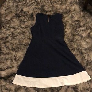 Navy kneelength dress size tall from the limited